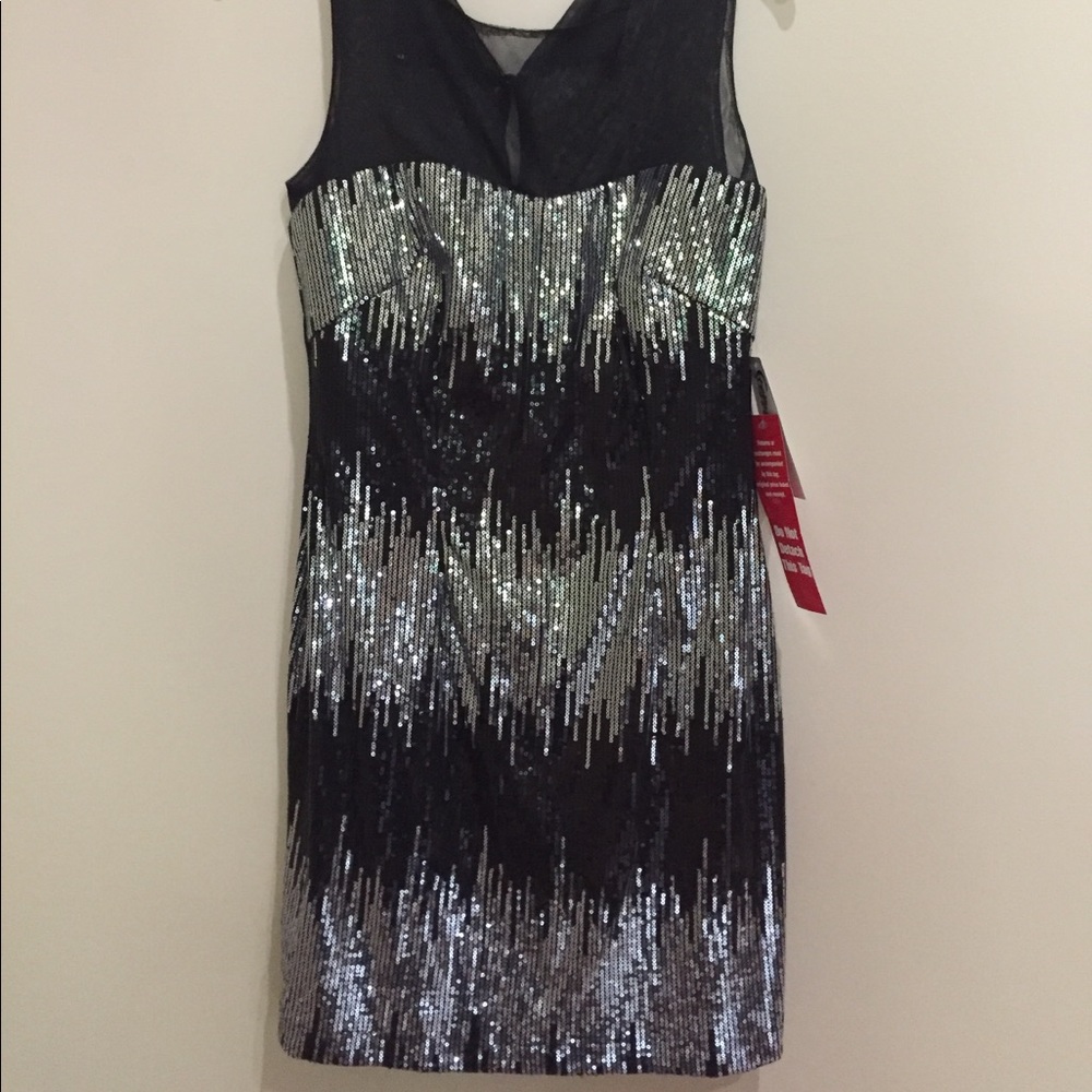 Black & Silver Dress (New Years)🥂